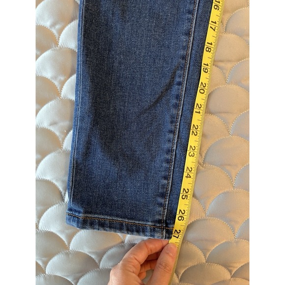 Ann Taylor Jeans Womens Skinny Stretch Denim Medium Wash Casual Sz 6 Ankle - Picture 4 of 7
